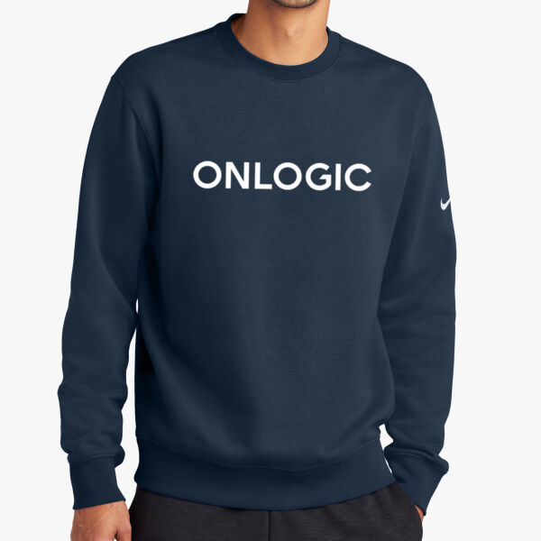 Club Fleece Sleeve Swoosh Crew Thumbnail